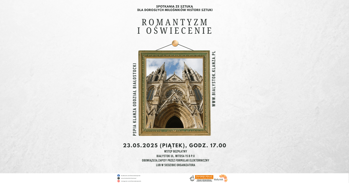 Spotkania ze sztuką – Romantyzm i Oświecenie