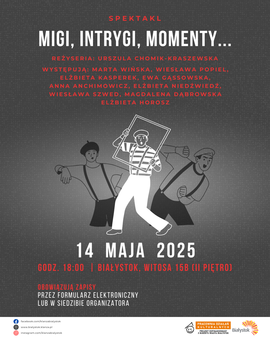 „Migi, Intrygi, Momenty…” spektakl teatru Teatromanki, czyli Matki, Żony i Kochanki
