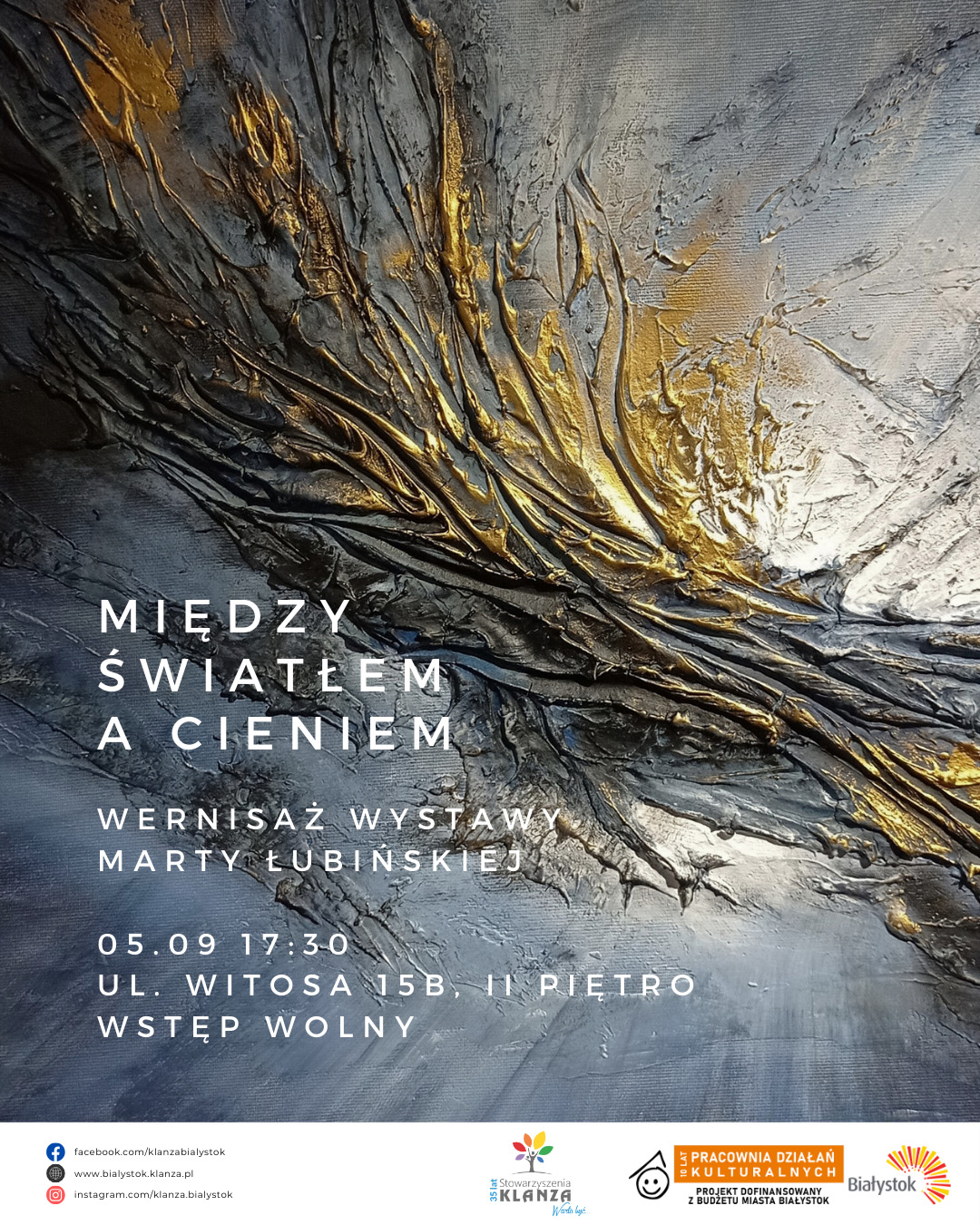 Wernisaż pierwszej indywidualnej wystawy Marty Łubińskiej