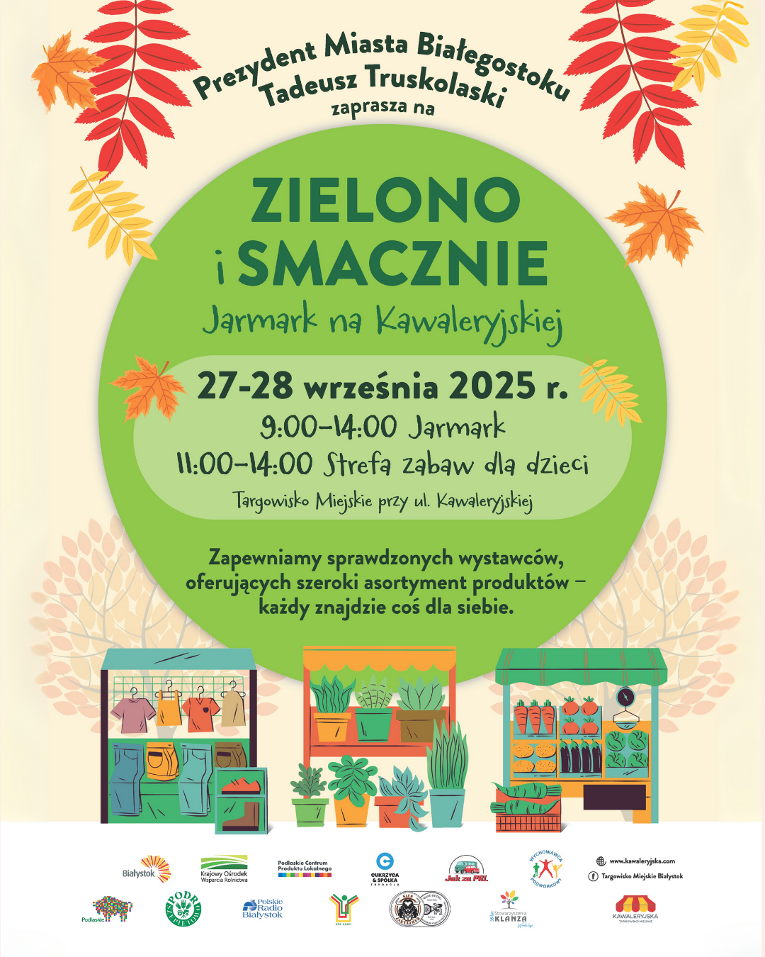 KLANZA na Jarmarku „Smacznie i zdrowo” na Kawaleryjskiej!​