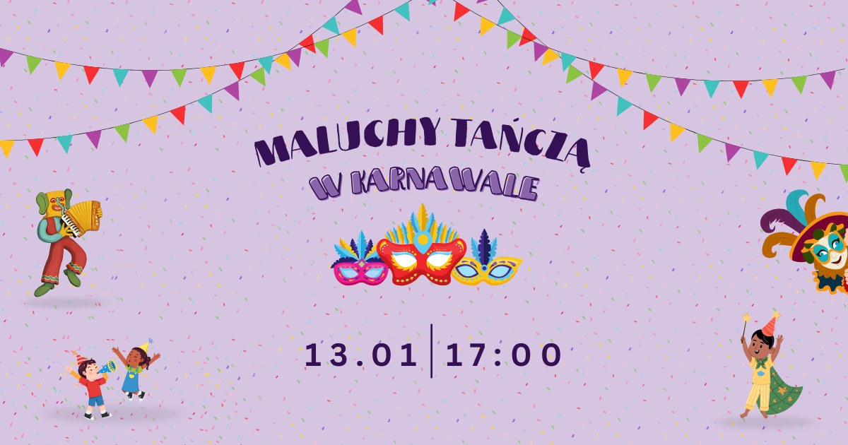 Akademia Malucha | Maluchy tańczą w karnawale