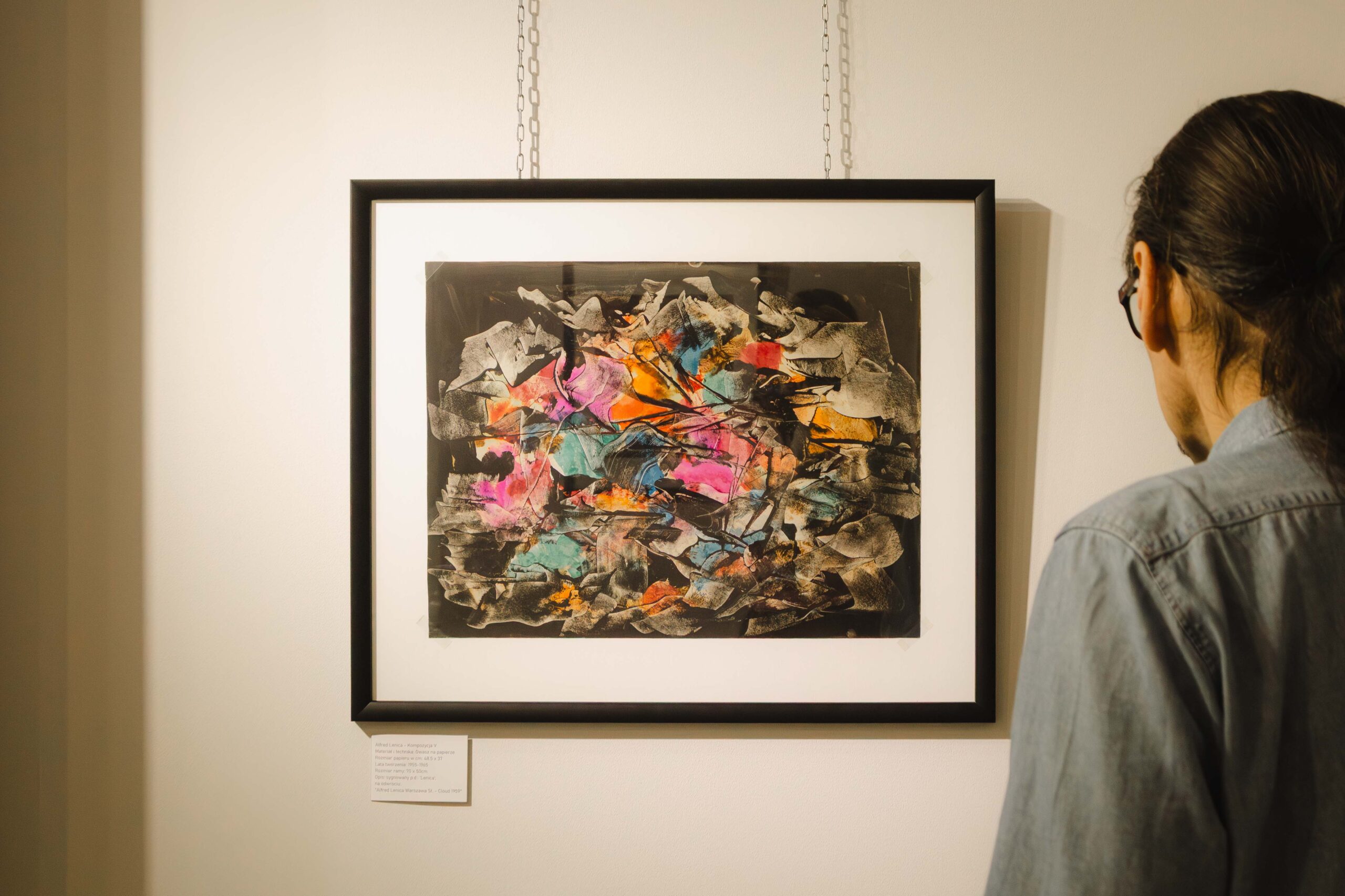 Relacja z wernisażu wystawy prac Alfreda Lenicy