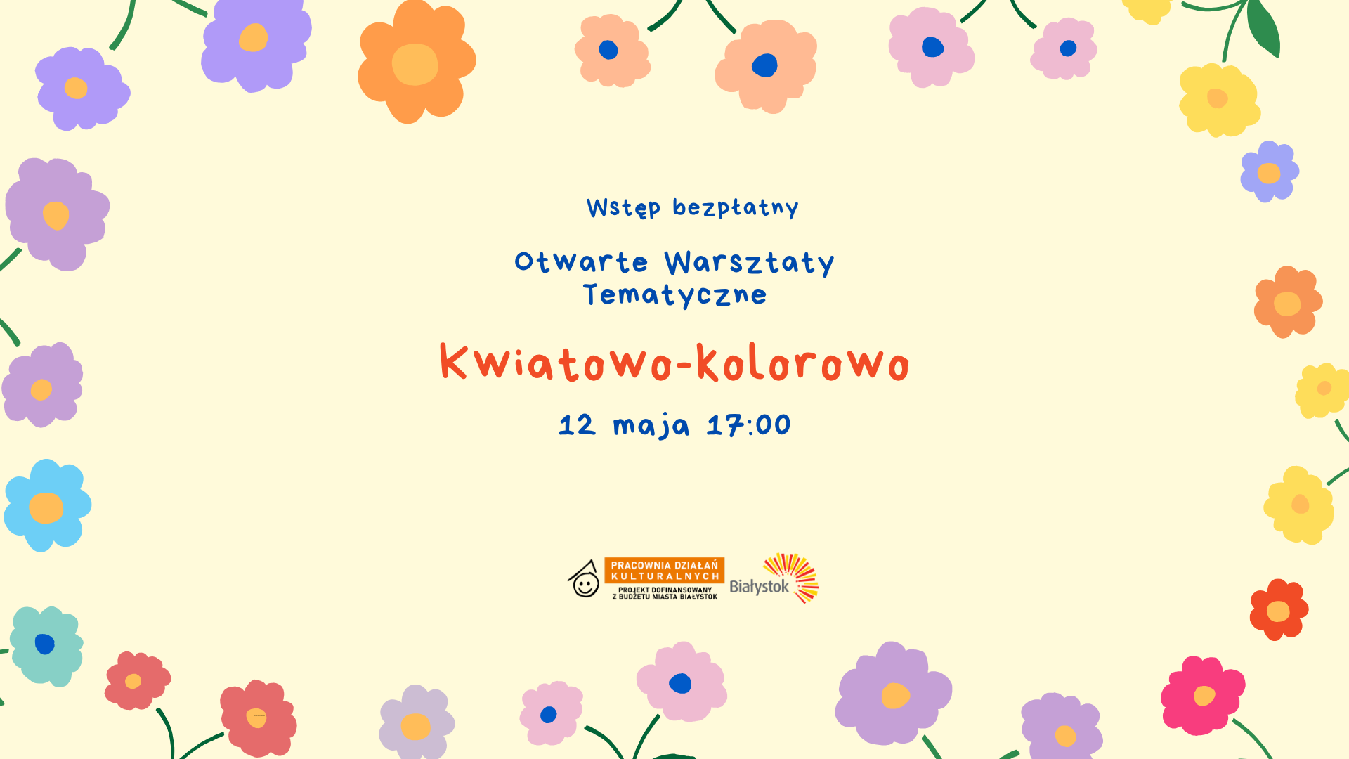 Kwiatowo-kolorowo | Otwarte Warsztaty Tematyczne