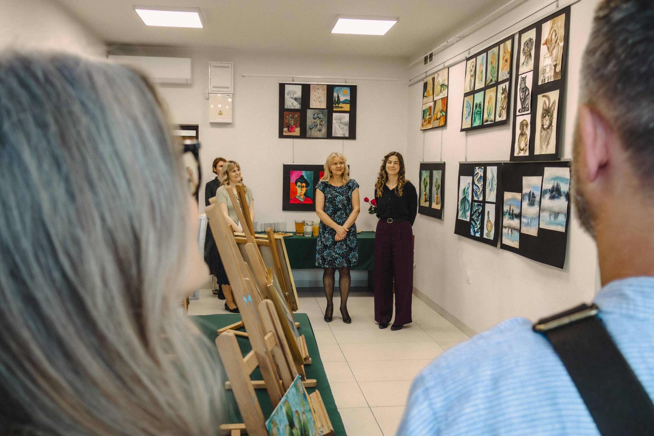 Wernisaż wystawy „I Ty Możesz Zostać Artystą”, sekcji twórczej Pracowni Działań Kulturalnych