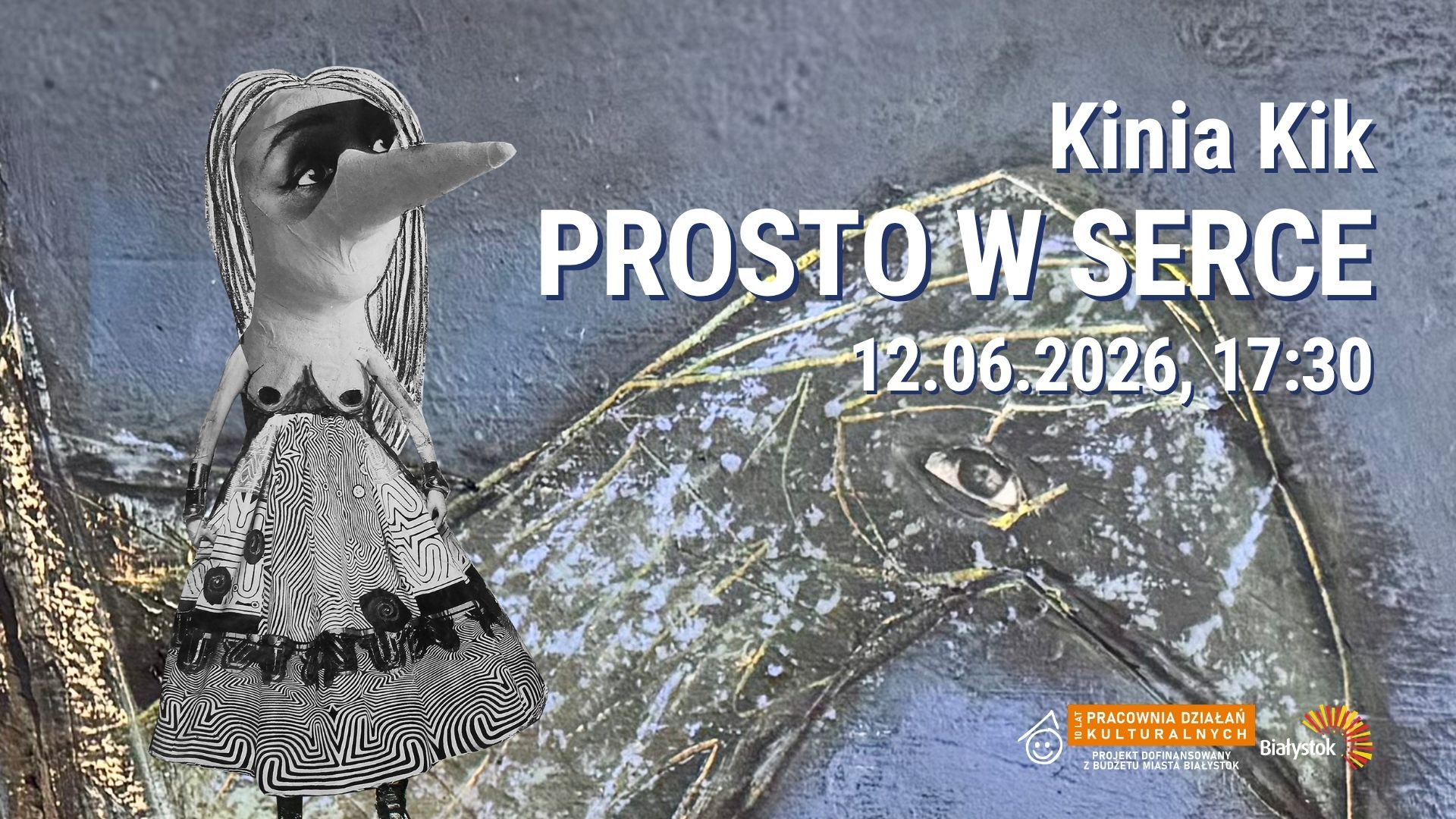 Prosto w serce │ Wernisaż wystawy Kingi Chrząszczewskiej (Kinia Kik)