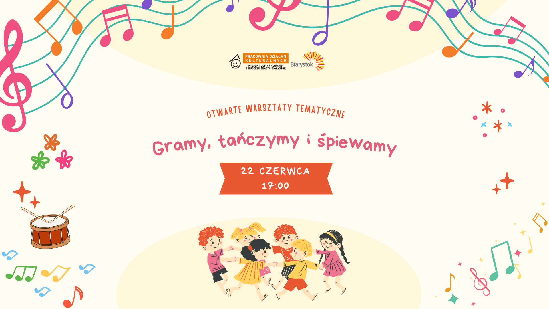 Gramy, tańczymy i śpiewamy | Otwarte Warsztaty Tematyczne