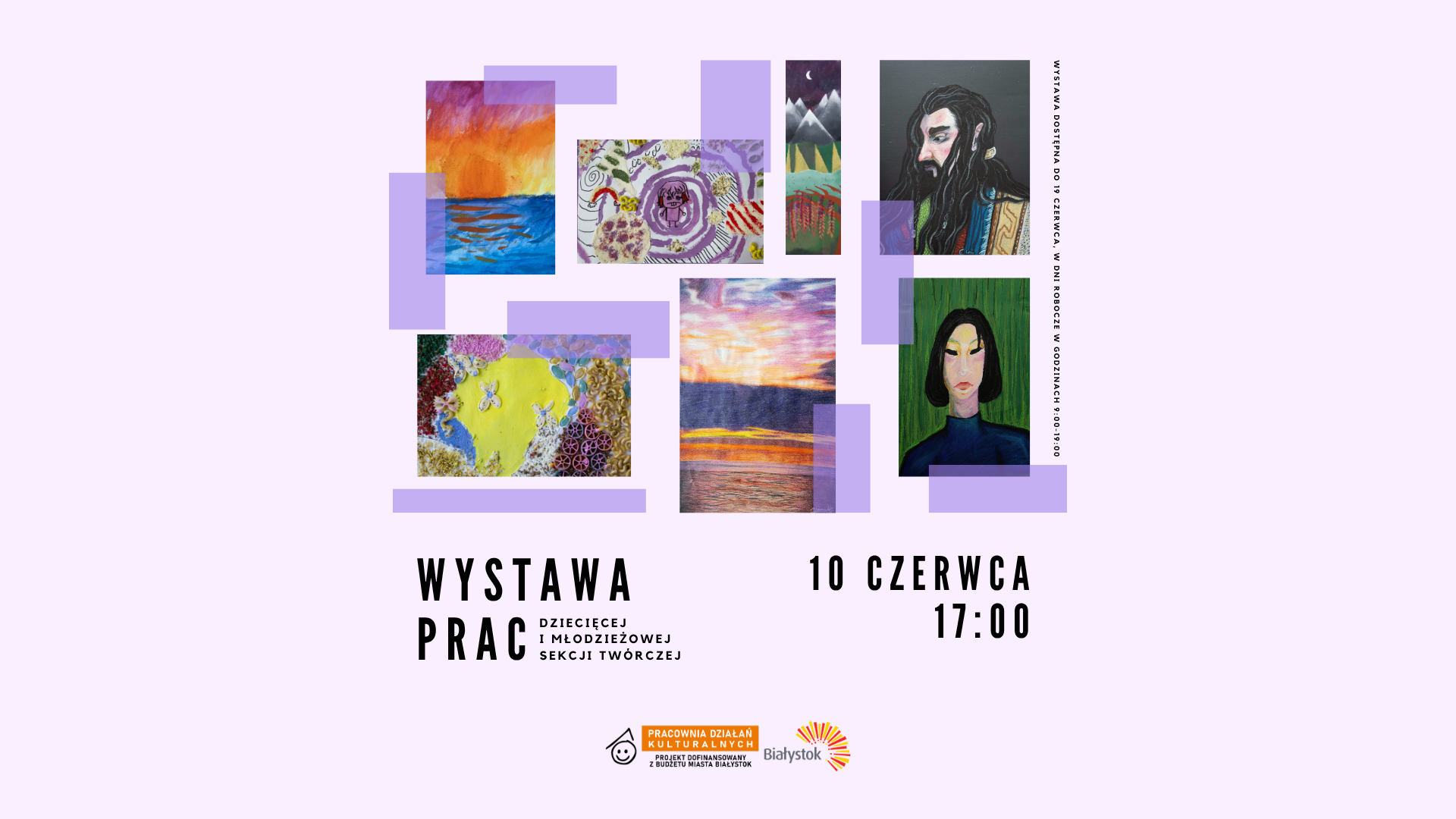 Wernisaż wystawy dziecięcej i młodzieżowej sekcji twórczej oraz rodzinne warsztaty artystyczne