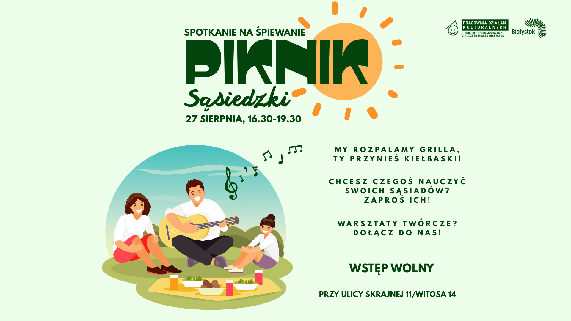Spotkanie na śpiewanie │ Piknik sąsiedzki